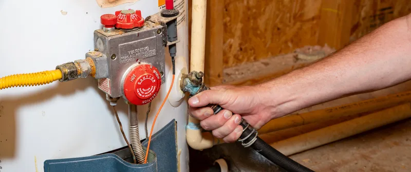 Tank water heater installed by Plain View Solutions